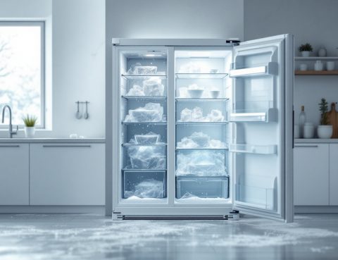 Por qué el hielo se forma en congeladores en lugares secos